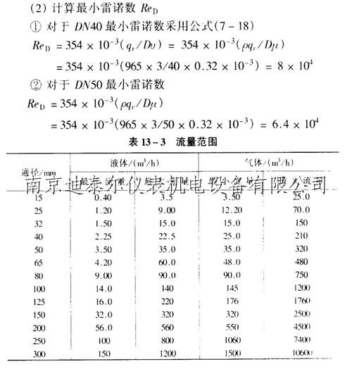 渦街流量計